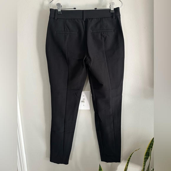 Black Express Stretch Mid Rise Dress Pants Size 2R - Picture 2 of 4